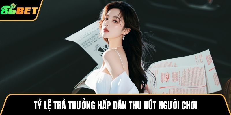 Tỷ lệ trả thưởng hấp dẫn thu hút người chơi